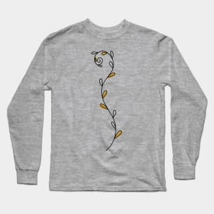 Simple cute leaf 12 Long Sleeve T-Shirt